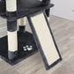 Smoky Gray Cat Tree 67 inch FredCo