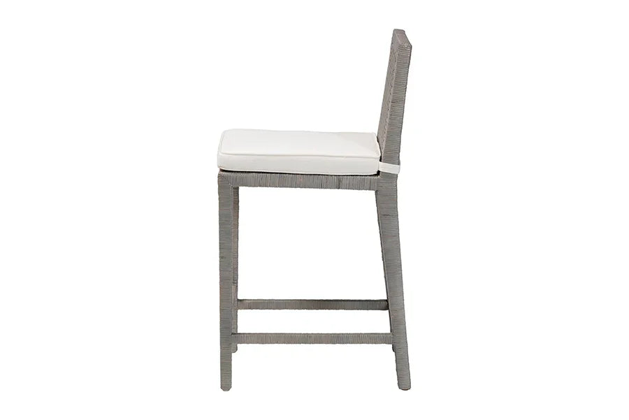 Sofia Natural Rattan Counter Stool FredCo