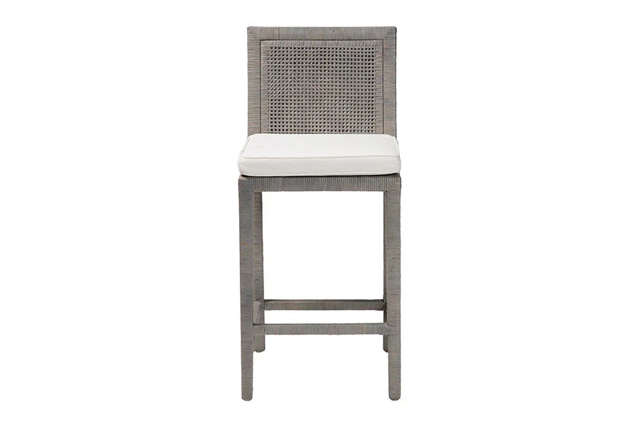 Sofia Natural Rattan Counter Stool FredCo