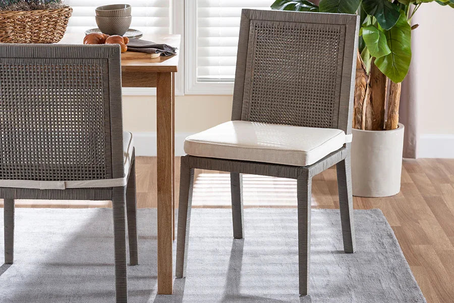 Sofia Natural Rattan Dining Chair FredCo