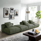 Solace 4-Piece Modular Corduroy Upholstered Sectional Sofa by Modway FredCo