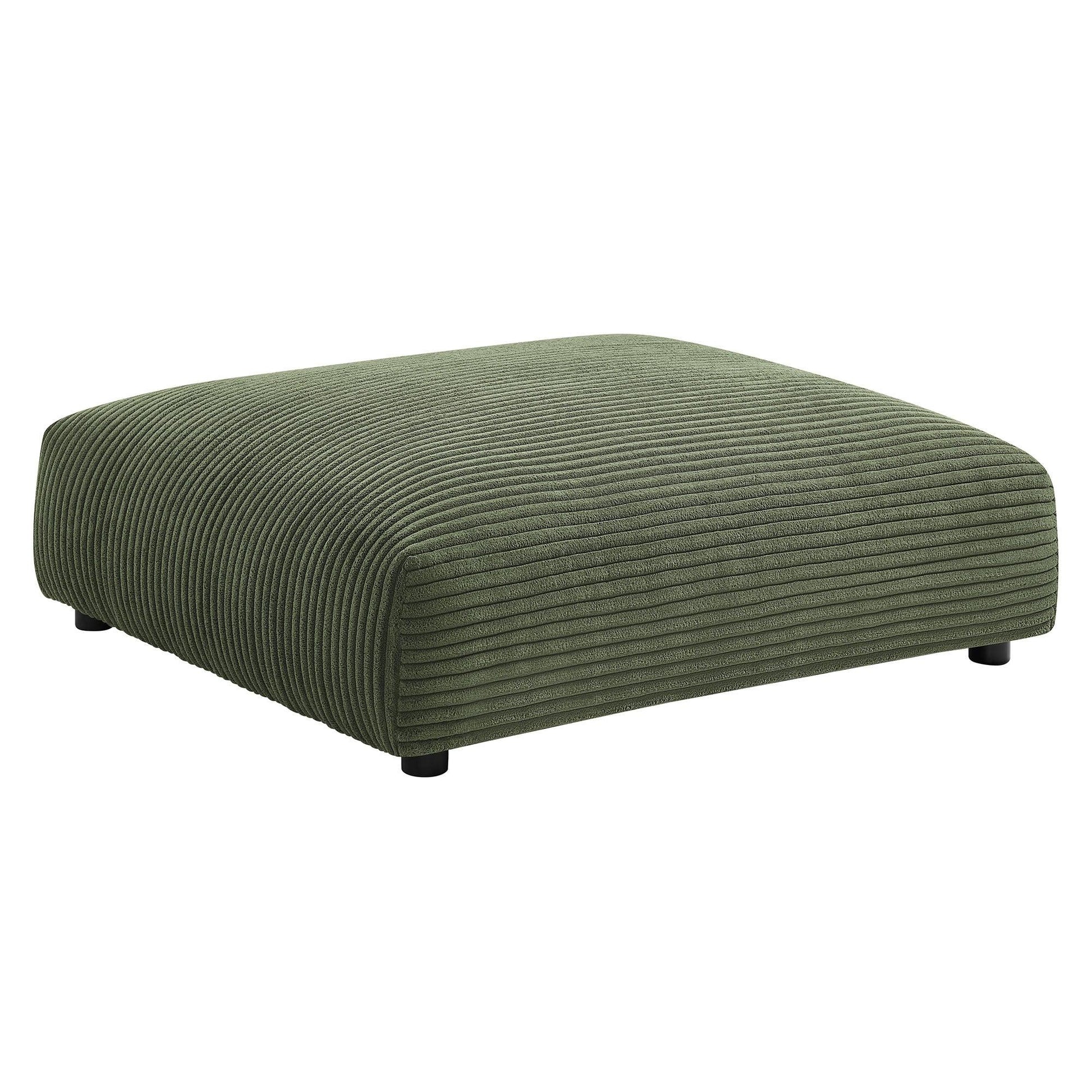 Solace 4-Piece Modular Corduroy Upholstered Sectional Sofa by Modway FredCo
