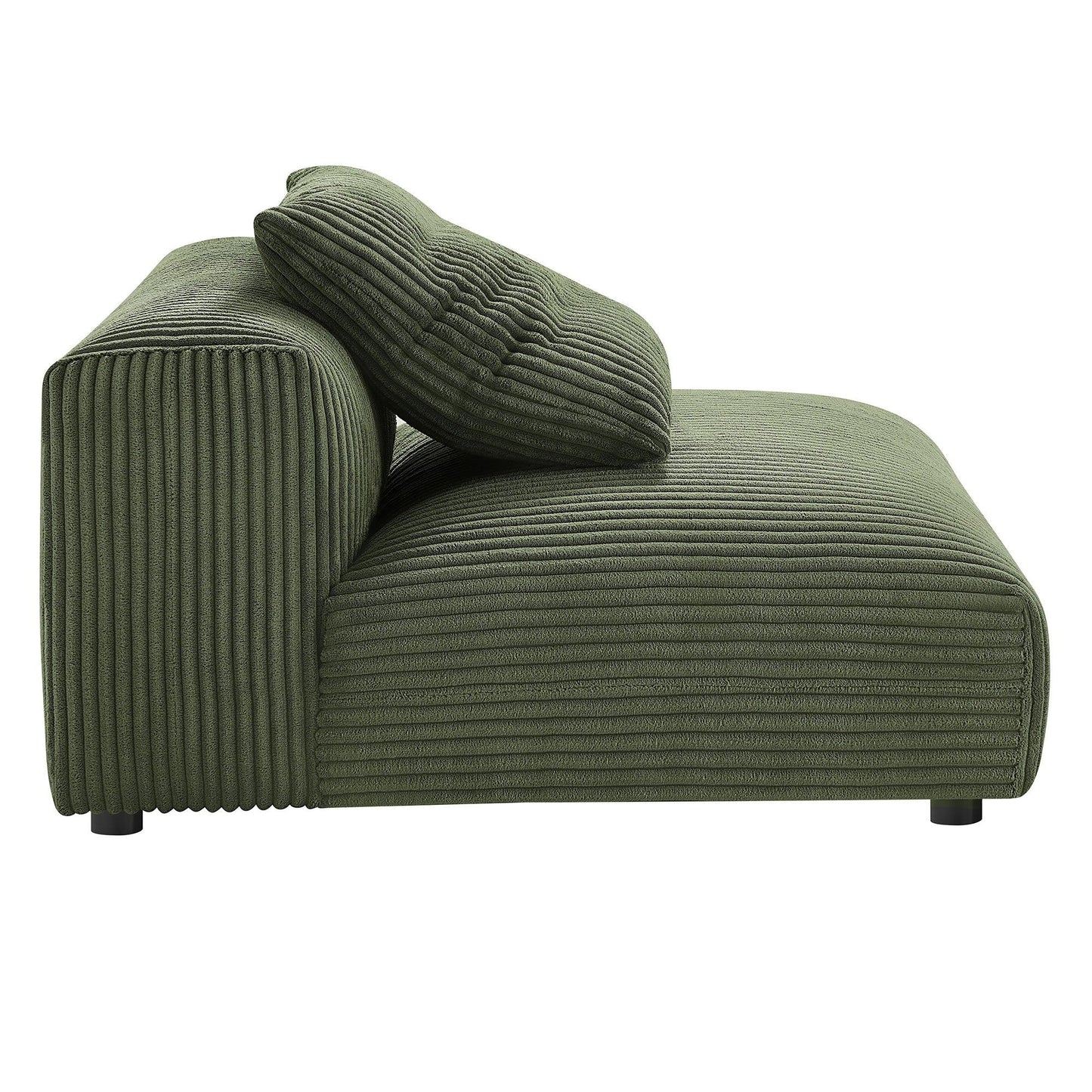 Solace 4-Piece Modular Corduroy Upholstered Sectional Sofa by Modway FredCo