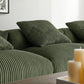 Solace 4-Piece Modular Corduroy Upholstered Sectional Sofa by Modway FredCo
