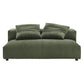 Solace Modular Corduroy Upholstered Armless Loveseat by Modway FredCo