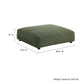 Solace Modular Corduroy Upholstered Ottoman by Modway FredCo