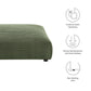Solace Modular Corduroy Upholstered Ottoman by Modway FredCo