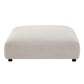 Solace Modular Upholstered Fabric Armless Chair and Ottoman Set by Modway FredCo