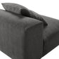 Solace Modular Upholstered Fabric Armless Chair by Modway FredCo