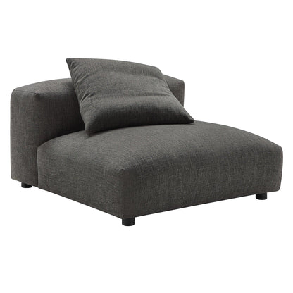 Solace Modular Upholstered Fabric Armless Chair by Modway FredCo