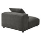 Solace Modular Upholstered Fabric Armless Chair by Modway FredCo