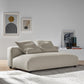 Solace Modular Upholstered Fabric Armless Loveseat by Modway FredCo