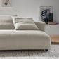 Solace Modular Upholstered Fabric Armless Loveseat by Modway FredCo