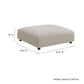 Solace Modular Upholstered Fabric Ottoman by Modway FredCo