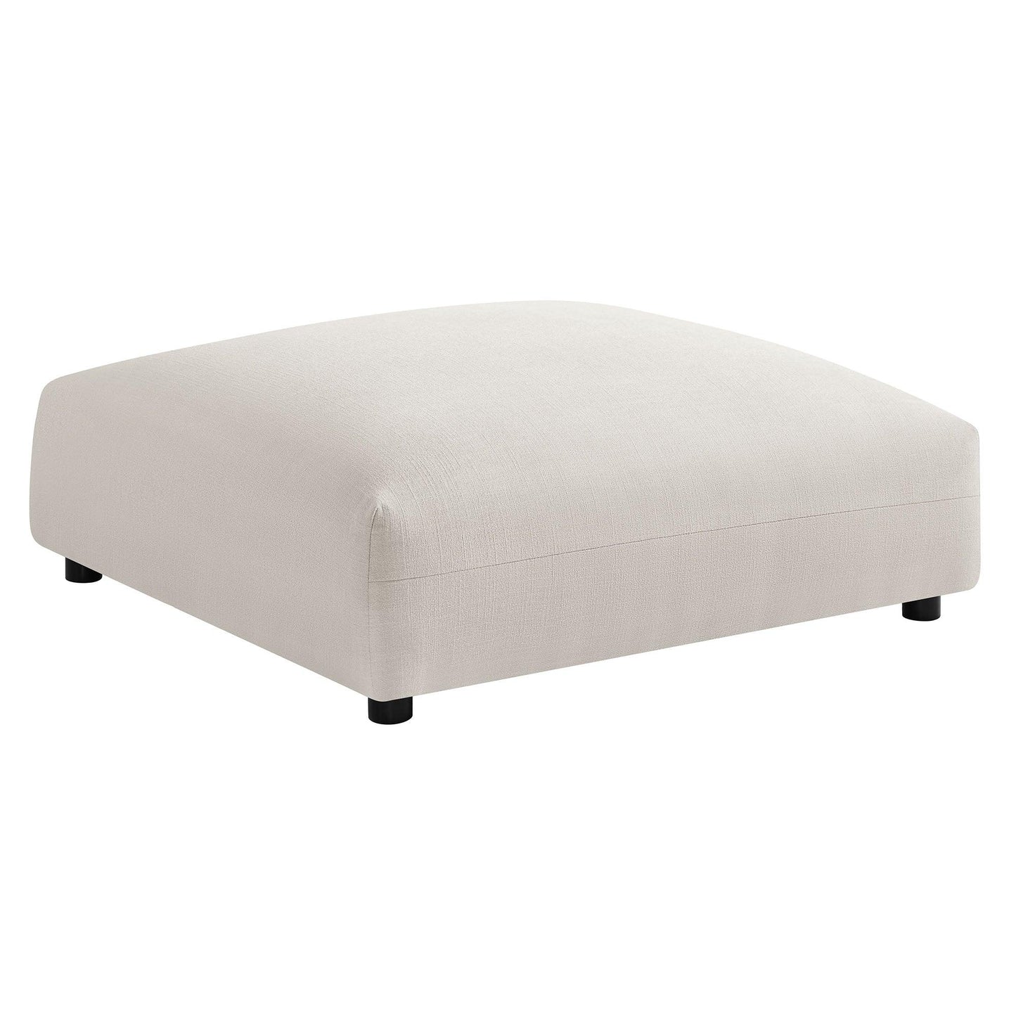 Solace Modular Upholstered Fabric Ottoman by Modway FredCo