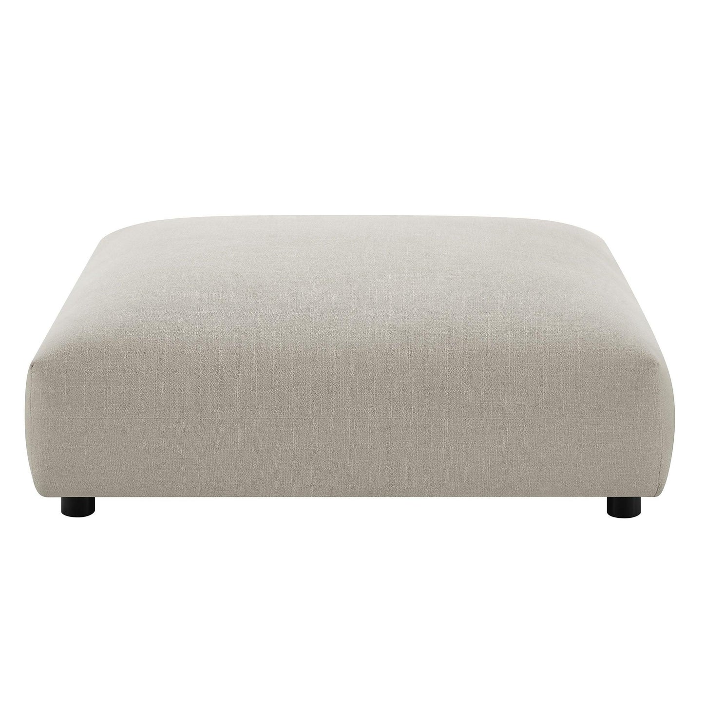 Solace Modular Upholstered Fabric Ottoman by Modway FredCo