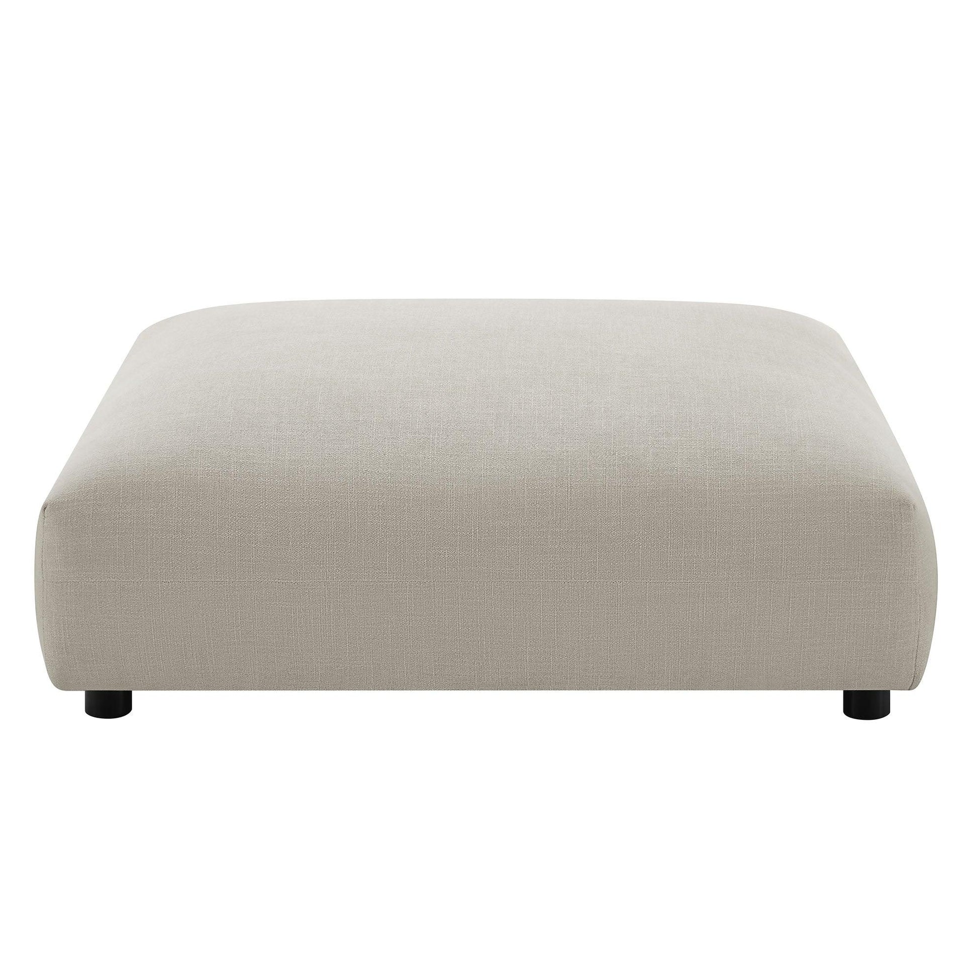 Solace Modular Upholstered Fabric Ottoman by Modway FredCo