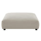 Solace Modular Upholstered Fabric Ottoman by Modway FredCo