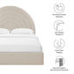 Solana Arched Performance Velvet Full Platform Bed by Modway FredCo