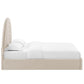 Solana Arched Performance Velvet Full Platform Bed by Modway FredCo