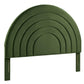 Solana Arched Performance Velvet King Headboard by Modway FredCo