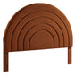 Solana Arched Performance Velvet Queen Headboard by Modway FredCo