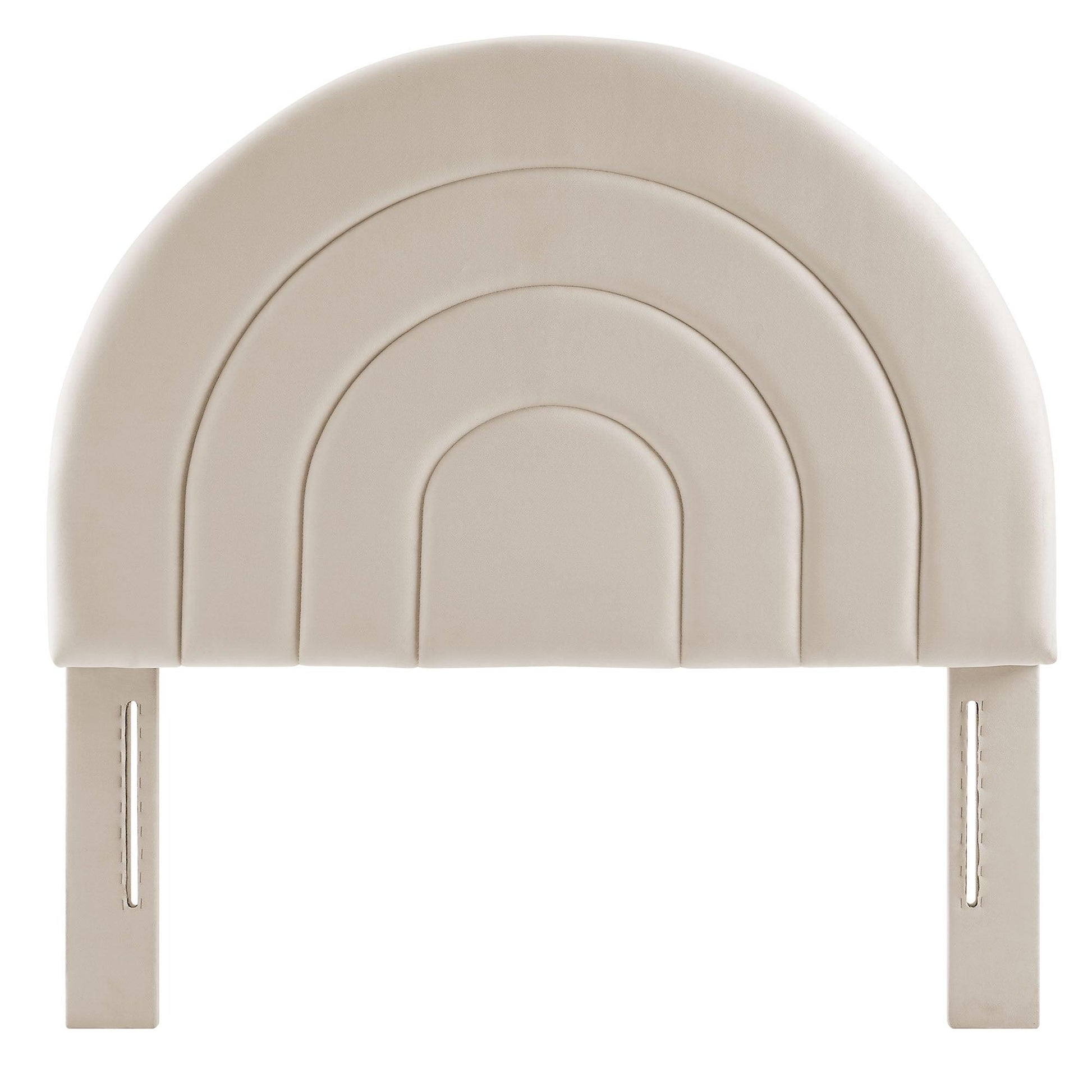 Solana Arched Performance Velvet Twin Headboard by Modway FredCo