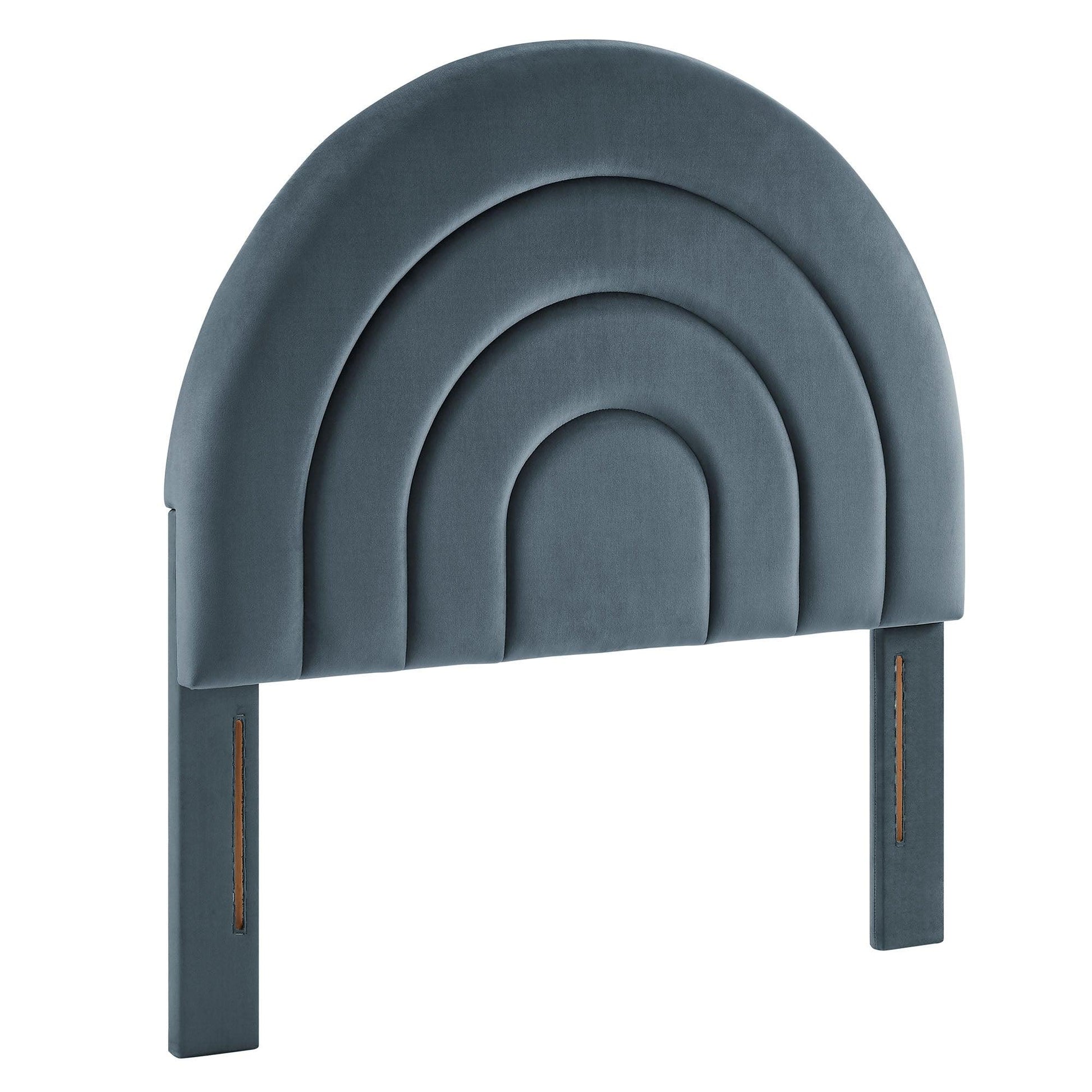 Solana Arched Performance Velvet Twin Headboard by Modway FredCo