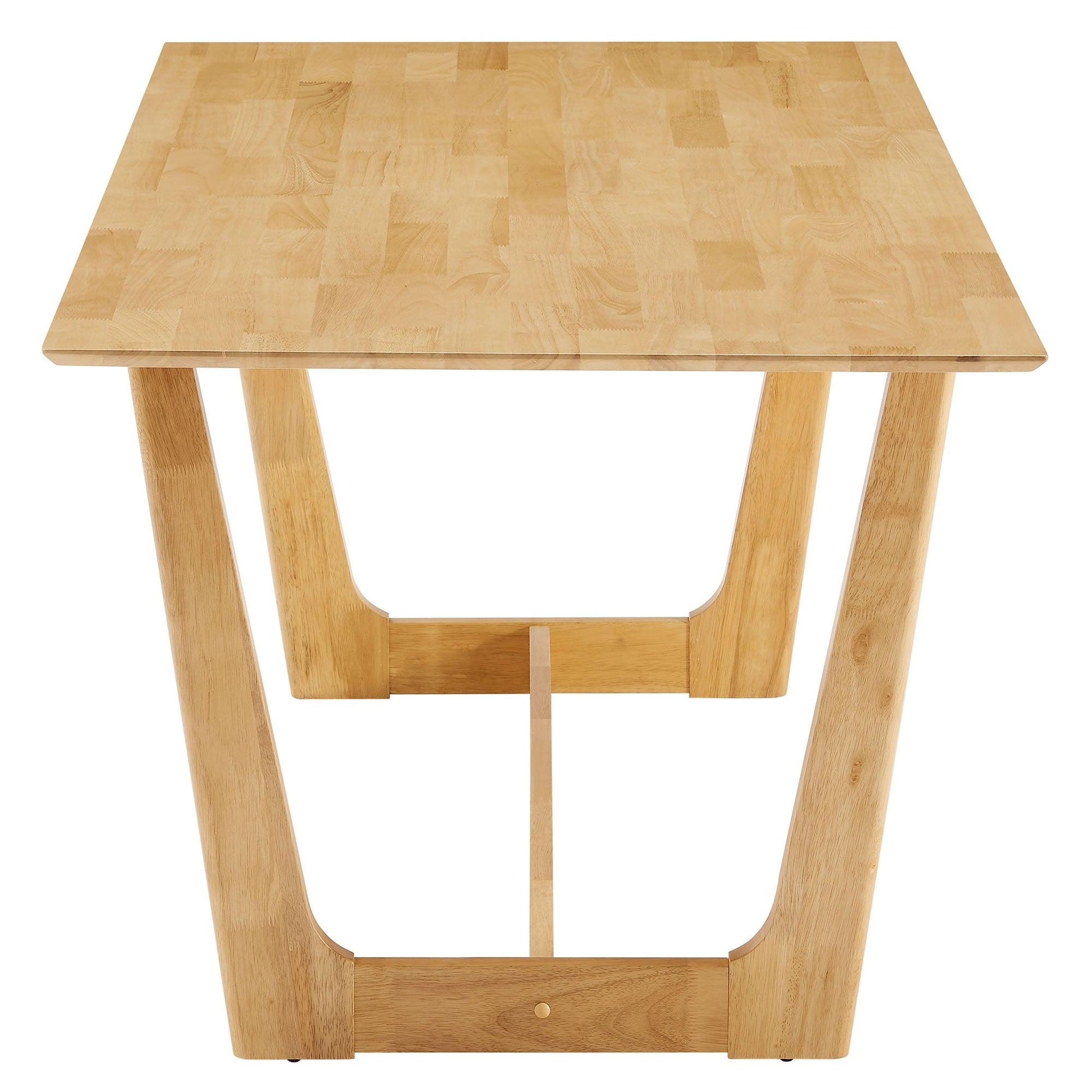 Solara 71" Rectangle Wood Dining Table by Modway FredCo