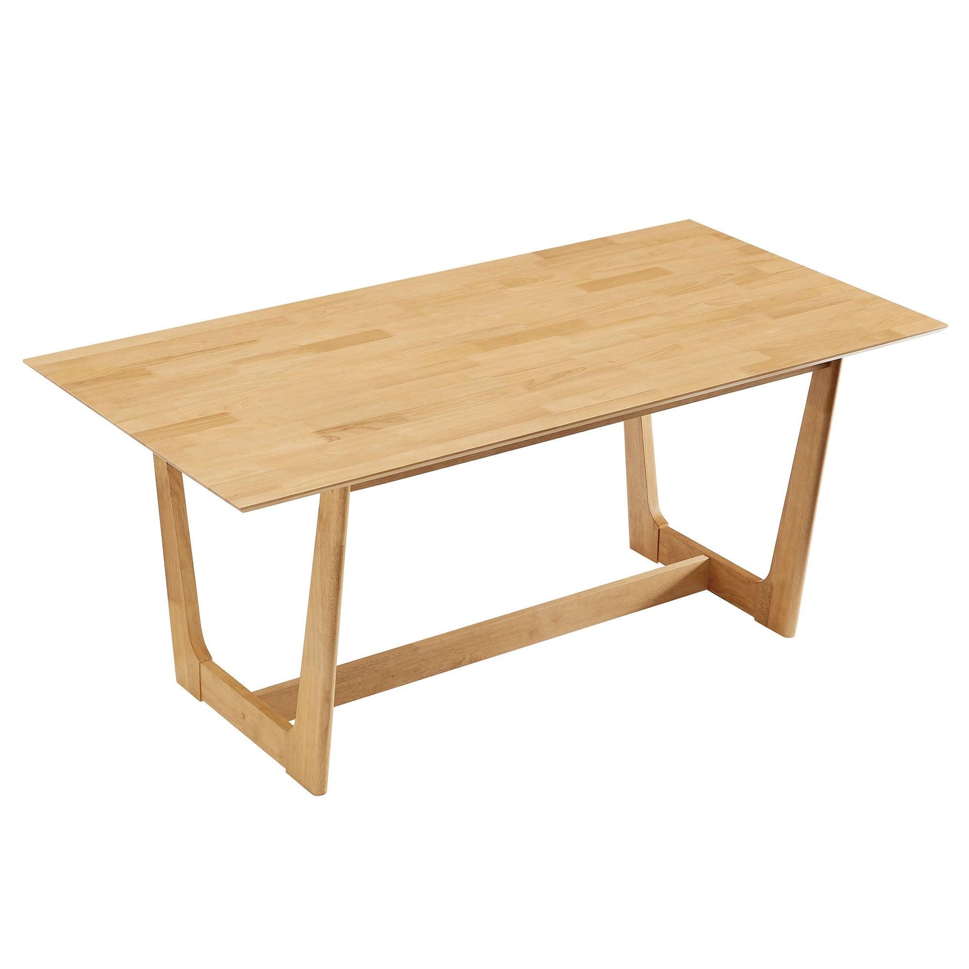 Solara 71" Rectangle Wood Dining Table by Modway FredCo