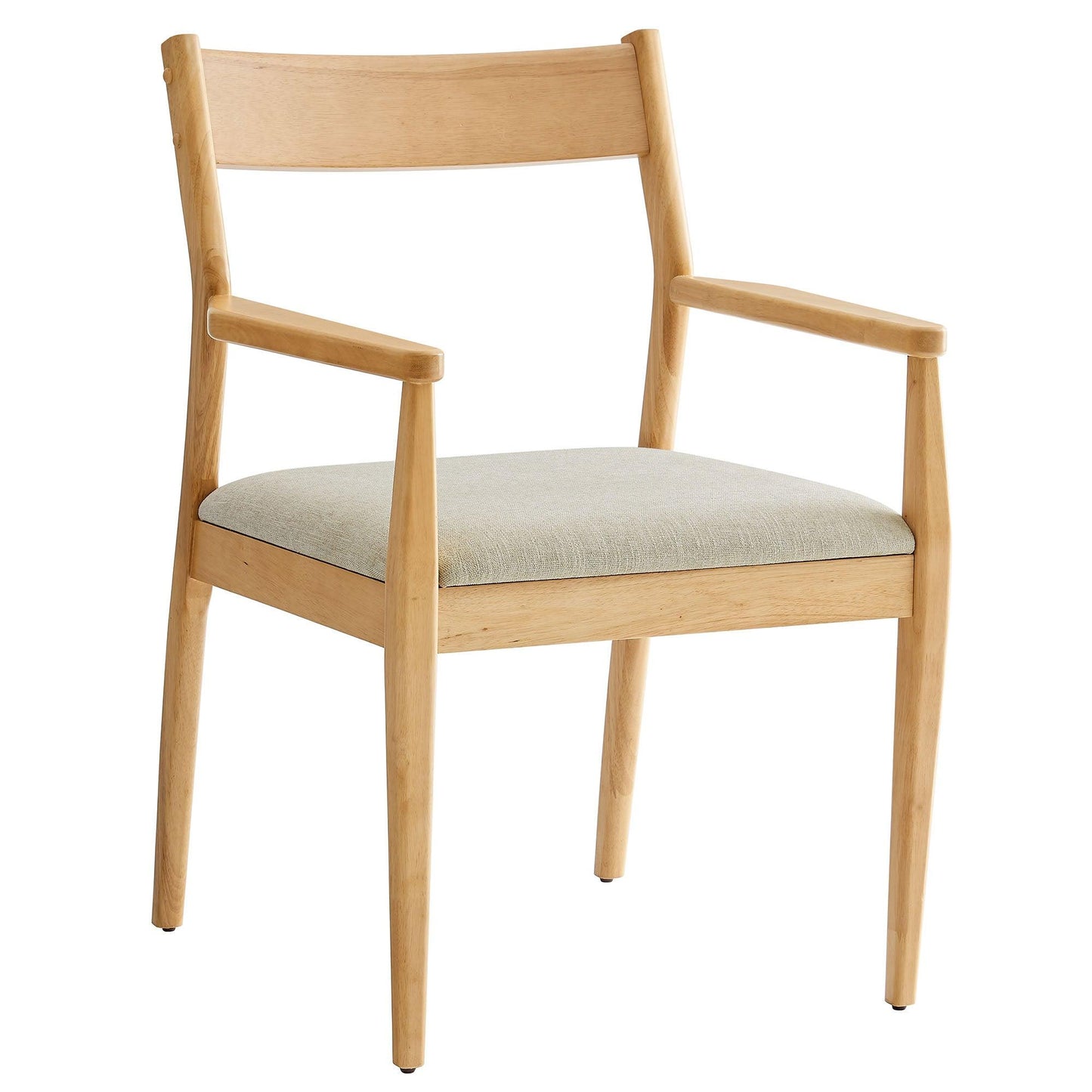 Solara Fabric Wood Dining Armchairs Set of 2 by Modway FredCo