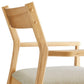 Solara Fabric Wood Dining Armchairs Set of 2 by Modway FredCo