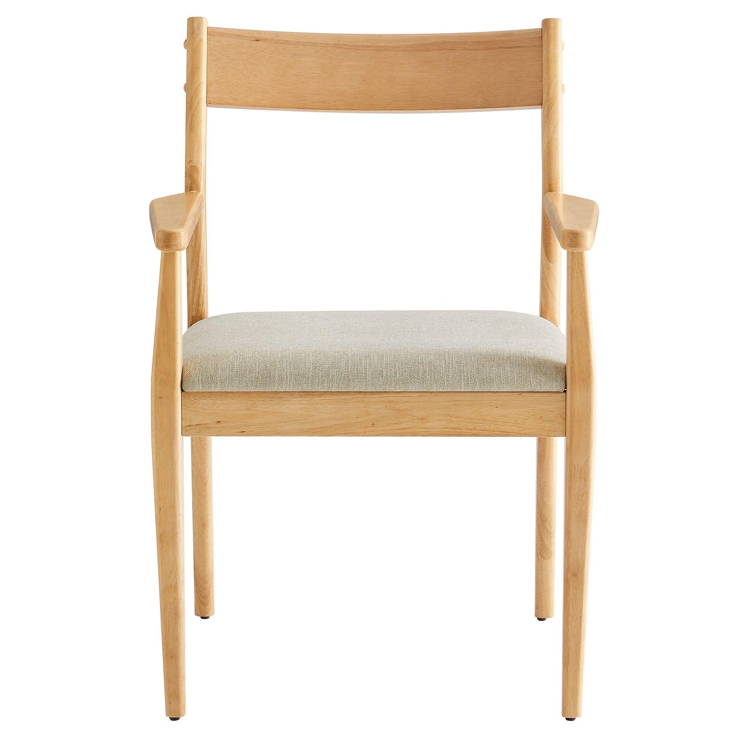 Solara Fabric Wood Dining Armchairs Set of 2 by Modway FredCo