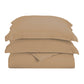 Solid Microfiber Wrinkle-Resistant Duvet Cover and Pillow Sham Set FredCo