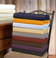 Solid Microfiber Wrinkle-Resistant Duvet Cover and Pillow Sham Set FredCo