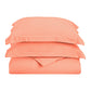 Solid Microfiber Wrinkle-Resistant Duvet Cover and Pillow Sham Set FredCo