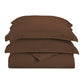 Solid Microfiber Wrinkle-Resistant Duvet Cover and Pillow Sham Set FredCo