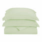 Solid Microfiber Wrinkle-Resistant Duvet Cover and Pillow Sham Set FredCo