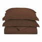 Solid Microfiber Wrinkle-Resistant Duvet Cover and Pillow Sham Set FredCo