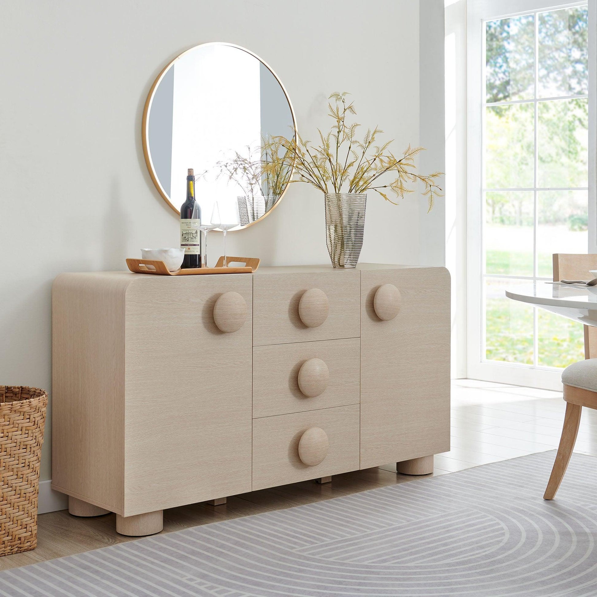 Sonnet 57" Sideboard Storage Cabinet by Modway FredCo