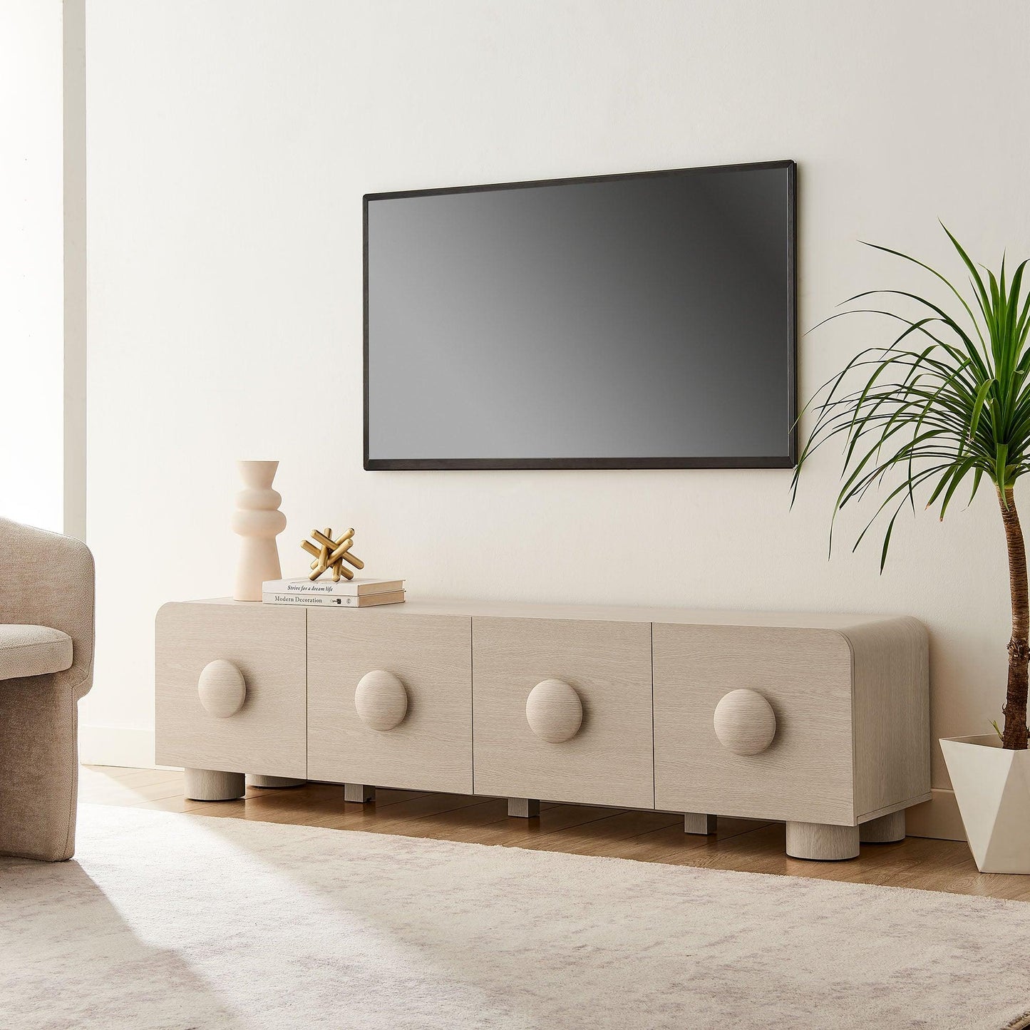 Sonnet 69" Low Profile TV Stand by Modway FredCo