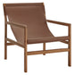 Sonora Leather Sling Chair by Modway EEI-7324 FredCo