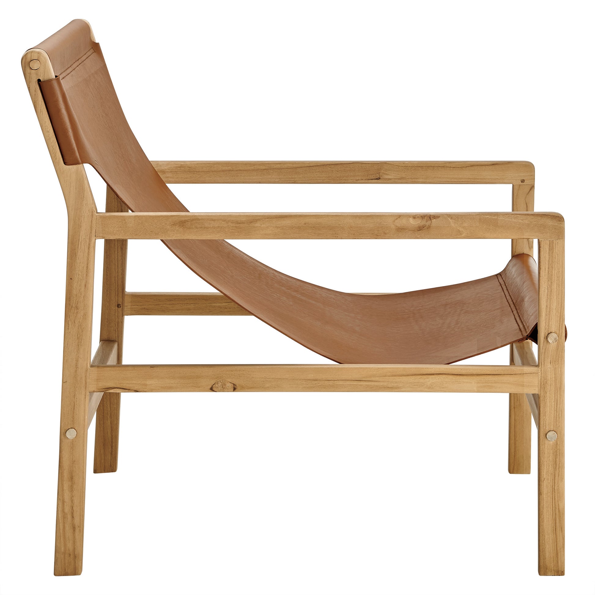 Sonora Leather Sling Chair by Modway EEI-7324 FredCo