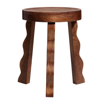 Sorrel Carved Wood Stool by Modway EEI-7140 FredCo