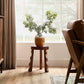 Sorrel Carved Wood Stool by Modway EEI-7140 FredCo
