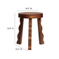 Sorrel Carved Wood Stool by Modway EEI-7140 FredCo