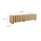 Sorren Scalloped 71" Wood TV Stand by Modway EEI-7184 FredCo