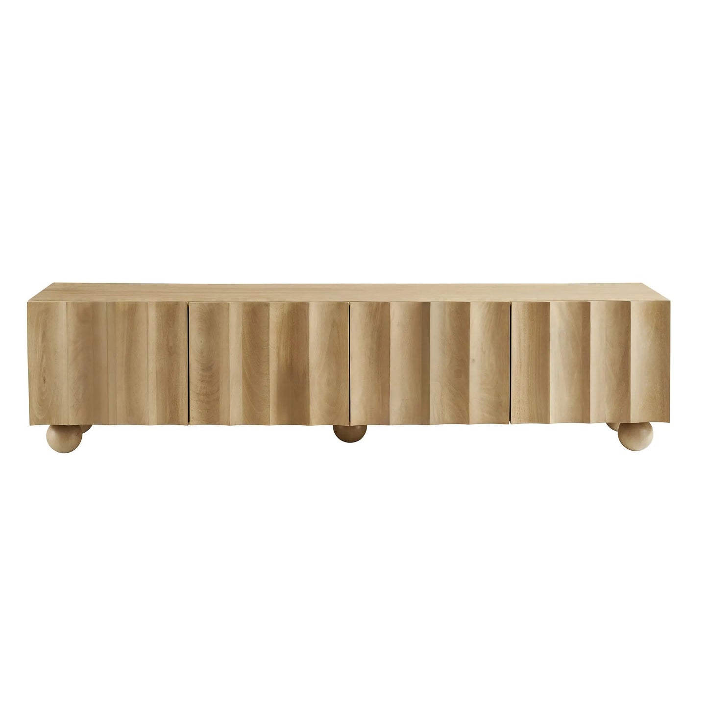 Sorren Scalloped 71" Wood TV Stand by Modway EEI-7184 FredCo