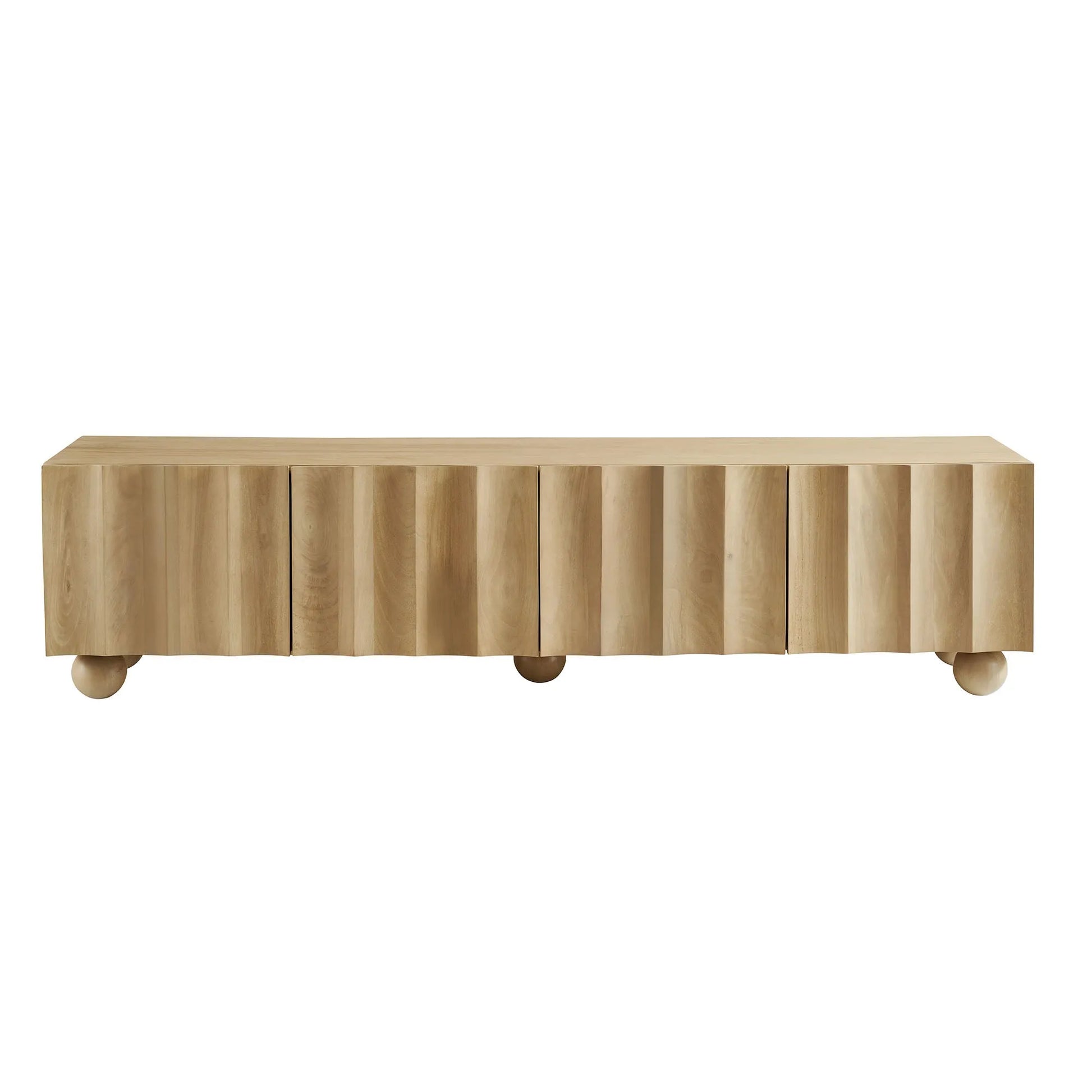 Sorren Scalloped 71" Wood TV Stand by Modway EEI-7184 FredCo