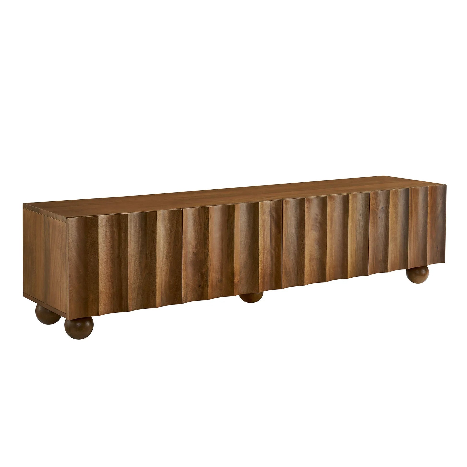 Sorren Scalloped 71" Wood TV Stand by Modway EEI-7184 FredCo